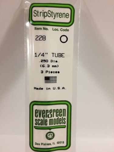 1/4 TUBE EVERGREEN .250 (3)